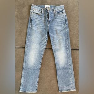 Frame denim le high straight 27